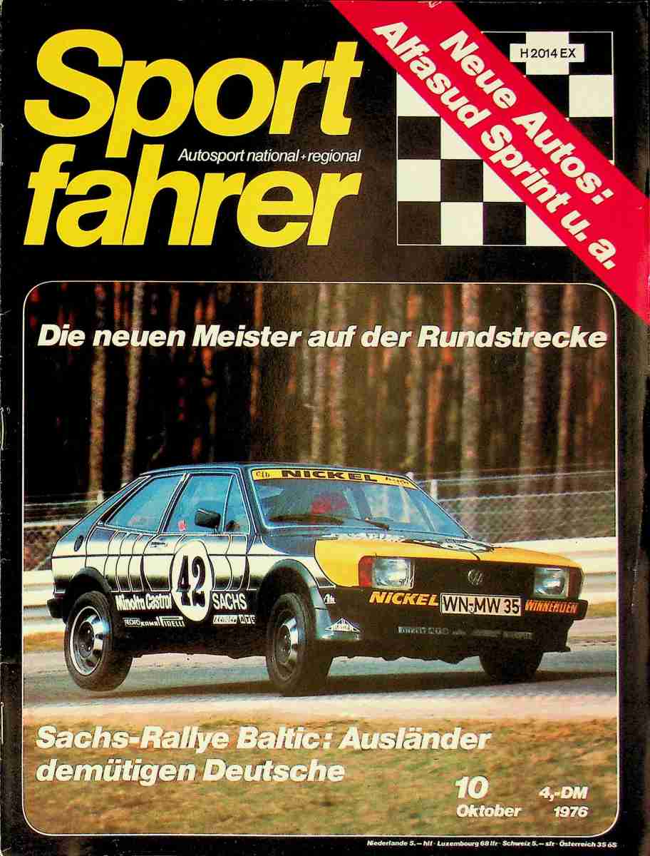 Sport Fahrer 10/1976